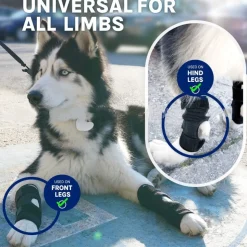 DOWNYPAWS - Gaine de protection pour pattes de chien après opération, support pour genoux taille l
