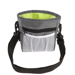 DOWNYPAWS - Gamelle pliable pour chat-sac de dressage pour animaux de compagnie - gris