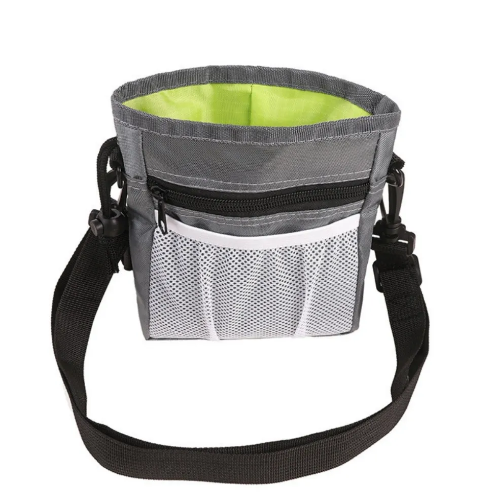 DOWNYPAWS - Gamelle pliable pour chat-sac de dressage pour animaux de compagnie - gris