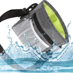 DOWNYPAWS - Gamelle pliable pour chat-sac de dressage pour animaux de compagnie - gris