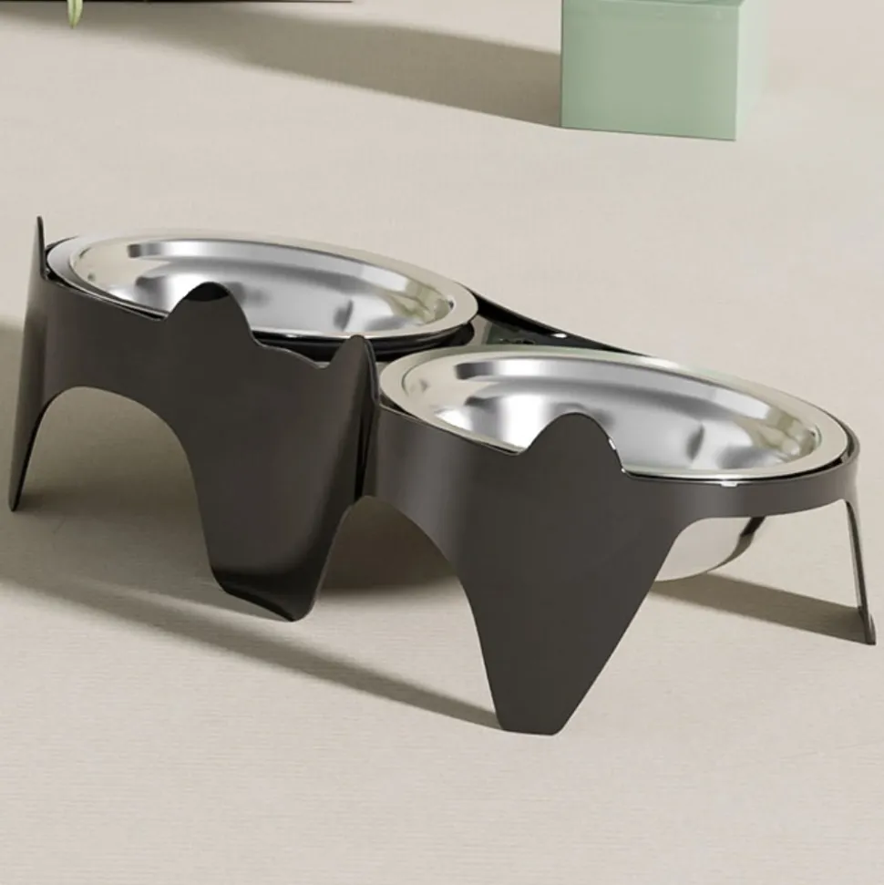 DOWNYPAWS - Gamelle surélevée pour chat