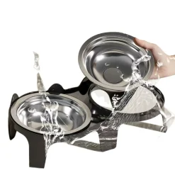 DOWNYPAWS - Gamelle surélevée pour chat