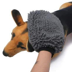 DOWNYPAWS - Gants de massage et d'épilation pour le bain et le toilettage des animaux de compagnie
