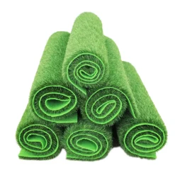 DOWNYPAWS - Gazon artificiel et mousse 30×30 cm*4 pièces