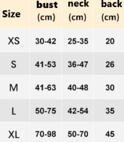 DOWNYPAWS - Gilet de sauvetage réglable pour chien avec flotteur au menton et poignée de sauvetage