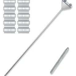 DOWNYPAWS - Grattoir à algues pour aquarium - long manche antidérapant