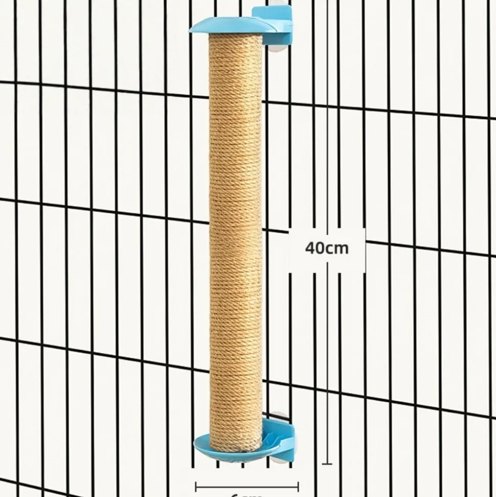 DOWNYPAWS - Griffoir pour chat -40cm-peut être fixé dans la cage