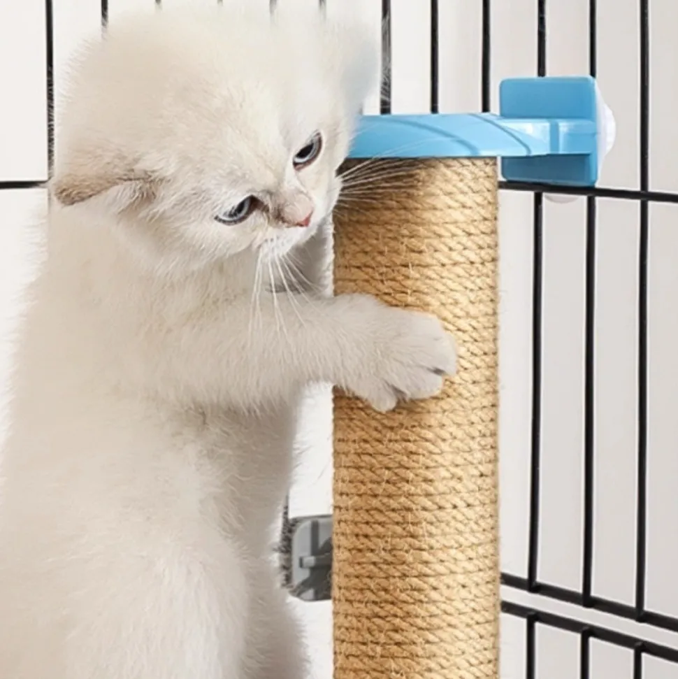 DOWNYPAWS - Griffoir pour chat -40cm-peut être fixé dans la cage