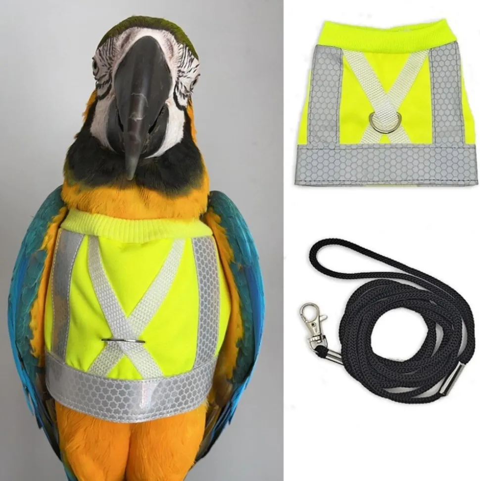 DOWNYPAWS - Harnais - réfléchissant, pour vol et voyage en sécurité s