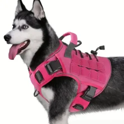 DOWNYPAWS - Harnais pour chien-anneau en d avec poignée- taille l