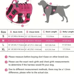 DOWNYPAWS - Harnais pour chien-anneau en d avec poignée- taille m