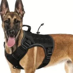 DOWNYPAWS - Harnais pour chien-anneau en d avec poignée- taille l