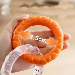 DOWNYPAWS - Jouet dentaire smile pour chien - taille small d.9 cm