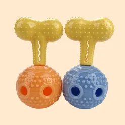 DOWNYPAWS - Jouet distributeur friandises chien silicone indestructible