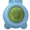 DOWNYPAWS - Jouet pour chat en boule d'herbe à chat : nettoyage des dents artefact à mâcher collable au mur