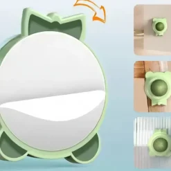 DOWNYPAWS - Jouet pour chat en boule d'herbe à chat : nettoyage des dents artefact à mâcher collable au mur
