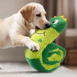 DOWNYPAWS - Jouet pour chien forme de dinosaure-jouets à mâcher-72*9cm