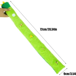 DOWNYPAWS - Jouet pour chien forme de dinosaure-jouets à mâcher-72*9cm