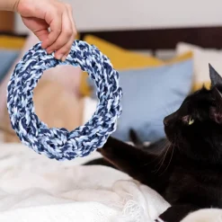 DOWNYPAWS - Jouets à mâcher pour chiens-jouet dentaire avec corde pour chien