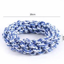 DOWNYPAWS - Jouets à mâcher pour chiens-jouet dentaire avec corde pour chien