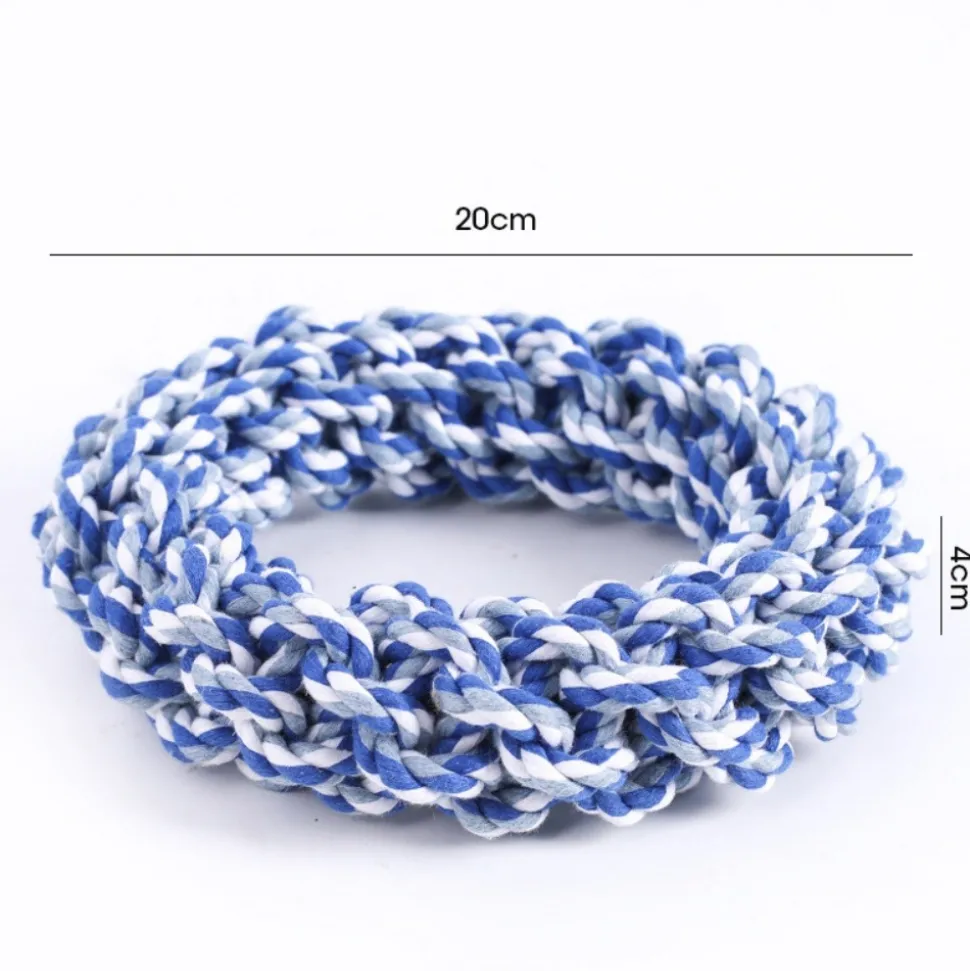 DOWNYPAWS - Jouets à mâcher pour chiens-jouet dentaire avec corde pour chien