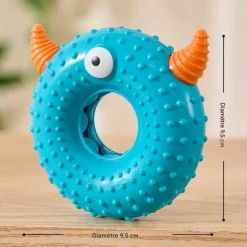 DOWNYPAWS - Jouets à mâcher pour chien en forme d'anneau jouets interactifs