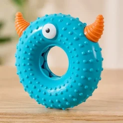 DOWNYPAWS - Jouets à mâcher pour chien en forme d'anneau jouets interactifs