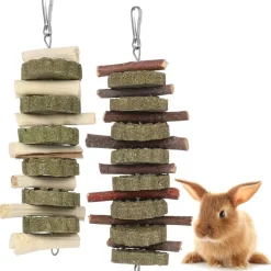 DOWNYPAWS - Jouets à mâcher - 2 pièces branches de pommier naturel