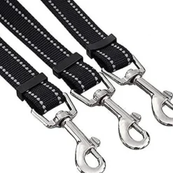 DOWNYPAWS - Laisse pour chien 3 têtes