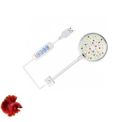 DOWNYPAWS - Lampe led 7w clip pour aquarium - étanche