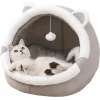 DOWNYPAWS - Lit Douillet En Forme De Grotte Pour Chat