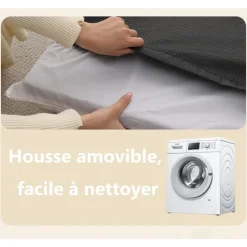 DOWNYPAWS - Lit pour chien avec appui-tête