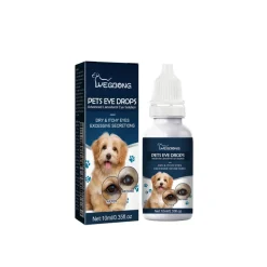 DOWNYPAWS - Lotion pour les yeux des animaux de compagnie, 10 ml