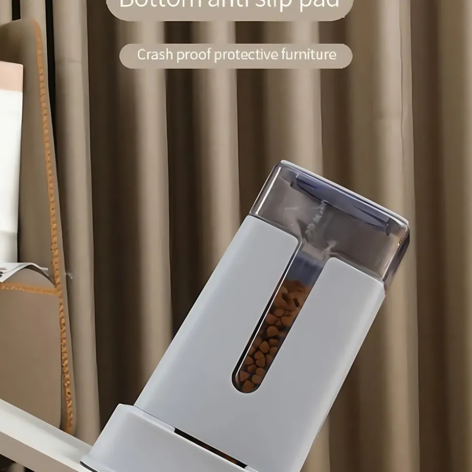 DOWNYPAWS - Mangeoire automatique et fontaine à boire pour chiens - grande capacité