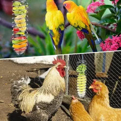 DOWNYPAWS - Mangeoire suspendue perroquet 2 pcs