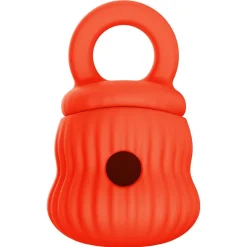 DOWNYPAWS - Mangeur lent de chien en silicone médical certifié fda orange