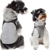 DOWNYPAWS - Manteau pour chiens-avec harnais-réfléchissant imperméable-gris taille xl