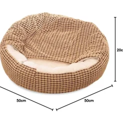 DOWNYPAWS - Marron lit pour chien