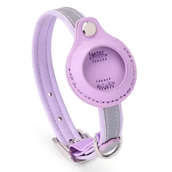 DOWNYPAWS - Modèles compatibles airta - collier anti-perte pour chat violet