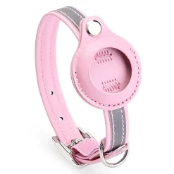 DOWNYPAWS - Modèles compatibles airta - collier anti-perte pour chat rose