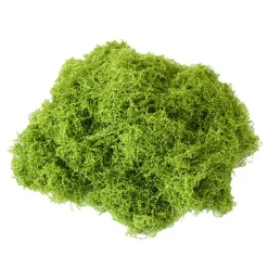 DOWNYPAWS - Mousse artificielle à grains fins pour gazon en pot 100 g vert foncé