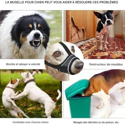 DOWNYPAWS - Muselière pour chien