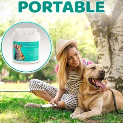 DOWNYPAWS - Nettoyantes pour oreilles de chienlingettes
