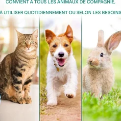 DOWNYPAWS - Nettoyantes pour oreilles de chienlingettes