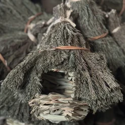 DOWNYPAWS - Nid d'oiseau extérieur en paille