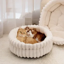 DOWNYPAWS - Nid pour chien et chat de petite taille, coussin épaissi et grand, 50*50cm