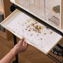 DOWNYPAWS - Papier cage oiseau 30*50cm lot de 100 feuilles