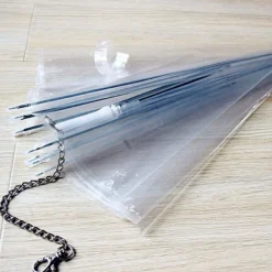 DOWNYPAWS - Parapluie transparent imperméable pour chien-diamètre du parapluie 70 cm