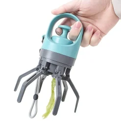 DOWNYPAWS - Pelle à déjections canines en plastique en forme de pieuvre - outil de ramassage avec sacs à déjections canines