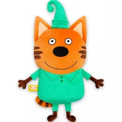 DOWNYPAWS - Peluche chaton - vêtements verts